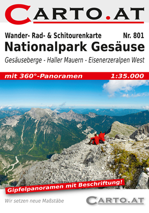Cover of the map Carto Gesäuse National Park