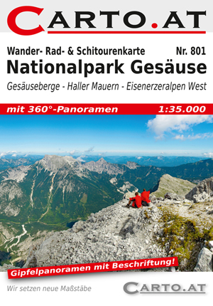 Titelbild der Karte Carto Nationalpark Gesäuse