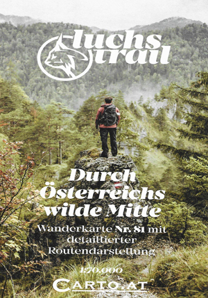 Cover of the Lynx Trail hiking map