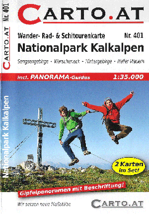 Cover of the Kalkalpen National Park Carto